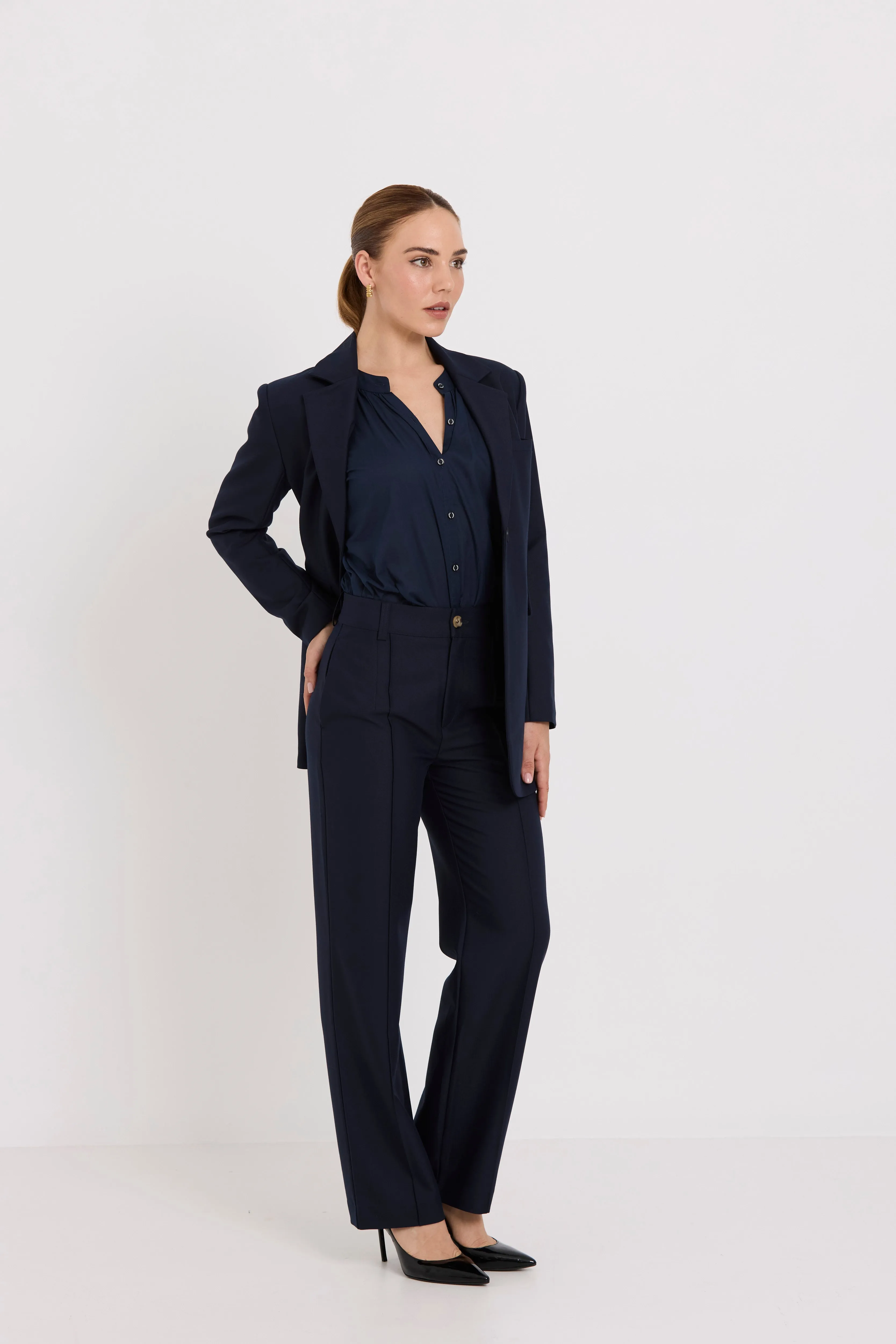 Base Pants | Navy Suiting