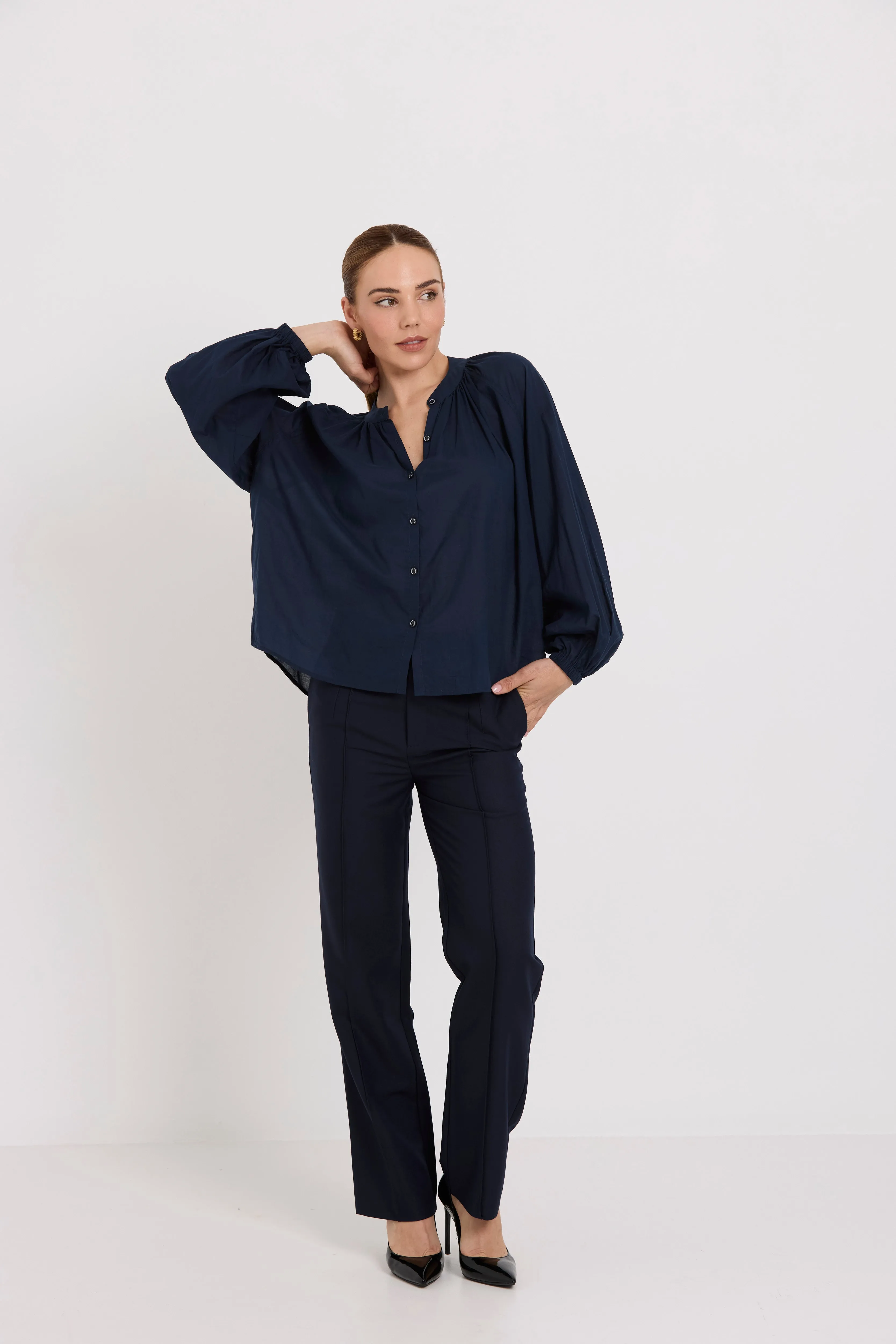 Base Pants | Navy Suiting