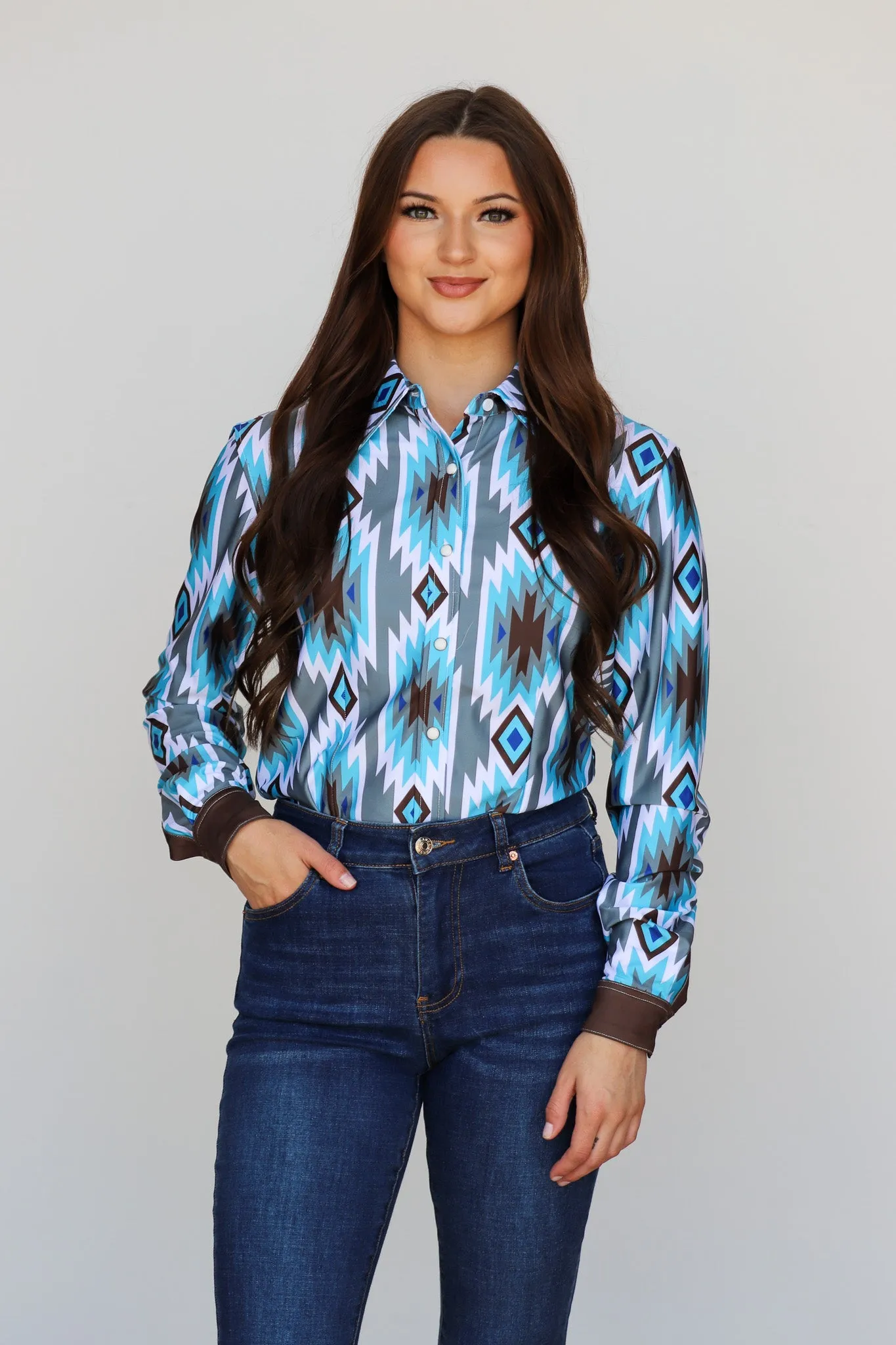 CASSIDY PERFORMANCE RODEO SHIRT (ADULT)