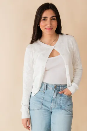 Cotton Slub Cardigan