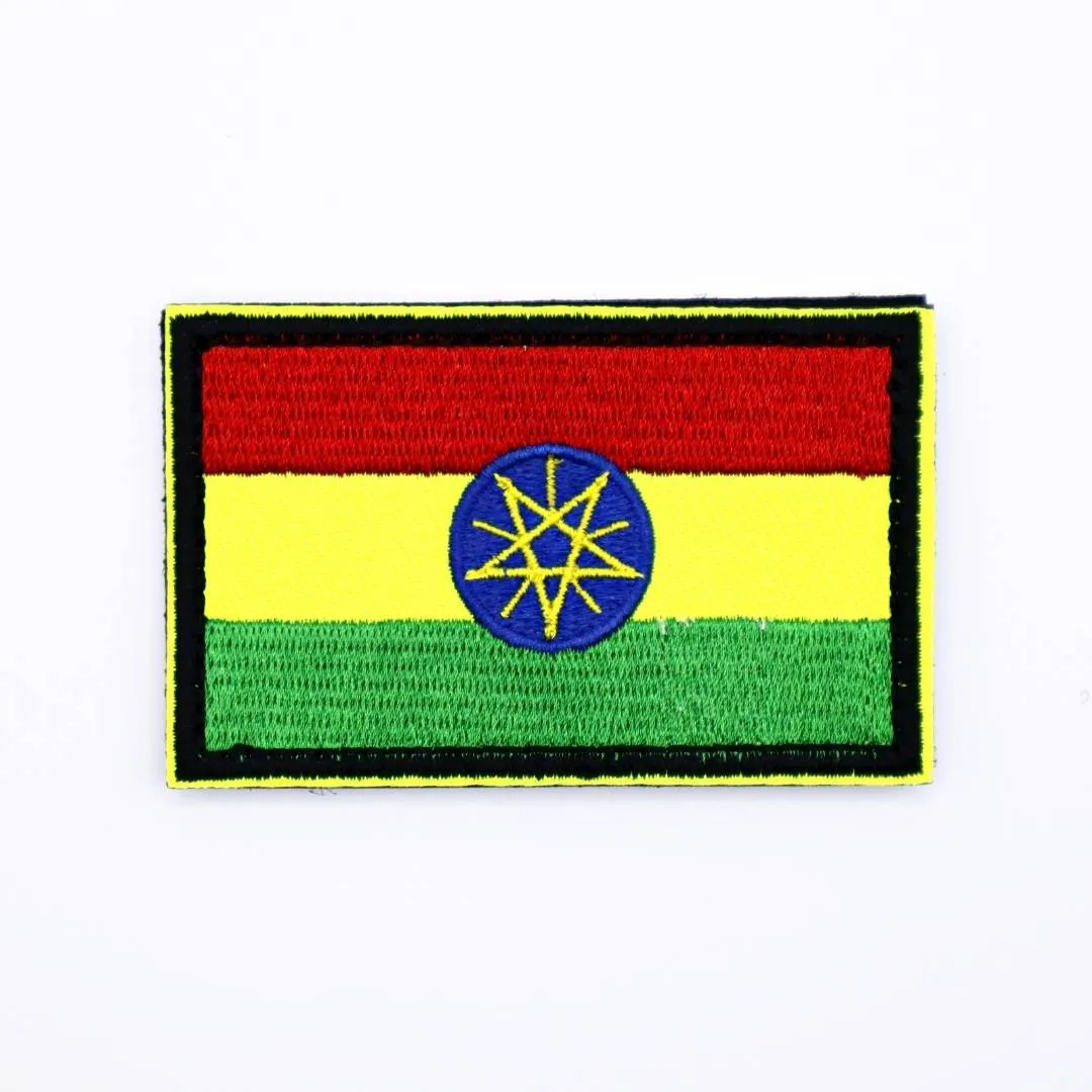 Country Flag Velcro Patch