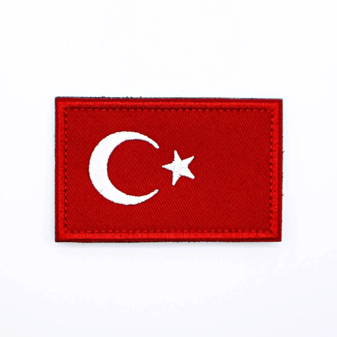Country Flag Velcro Patch