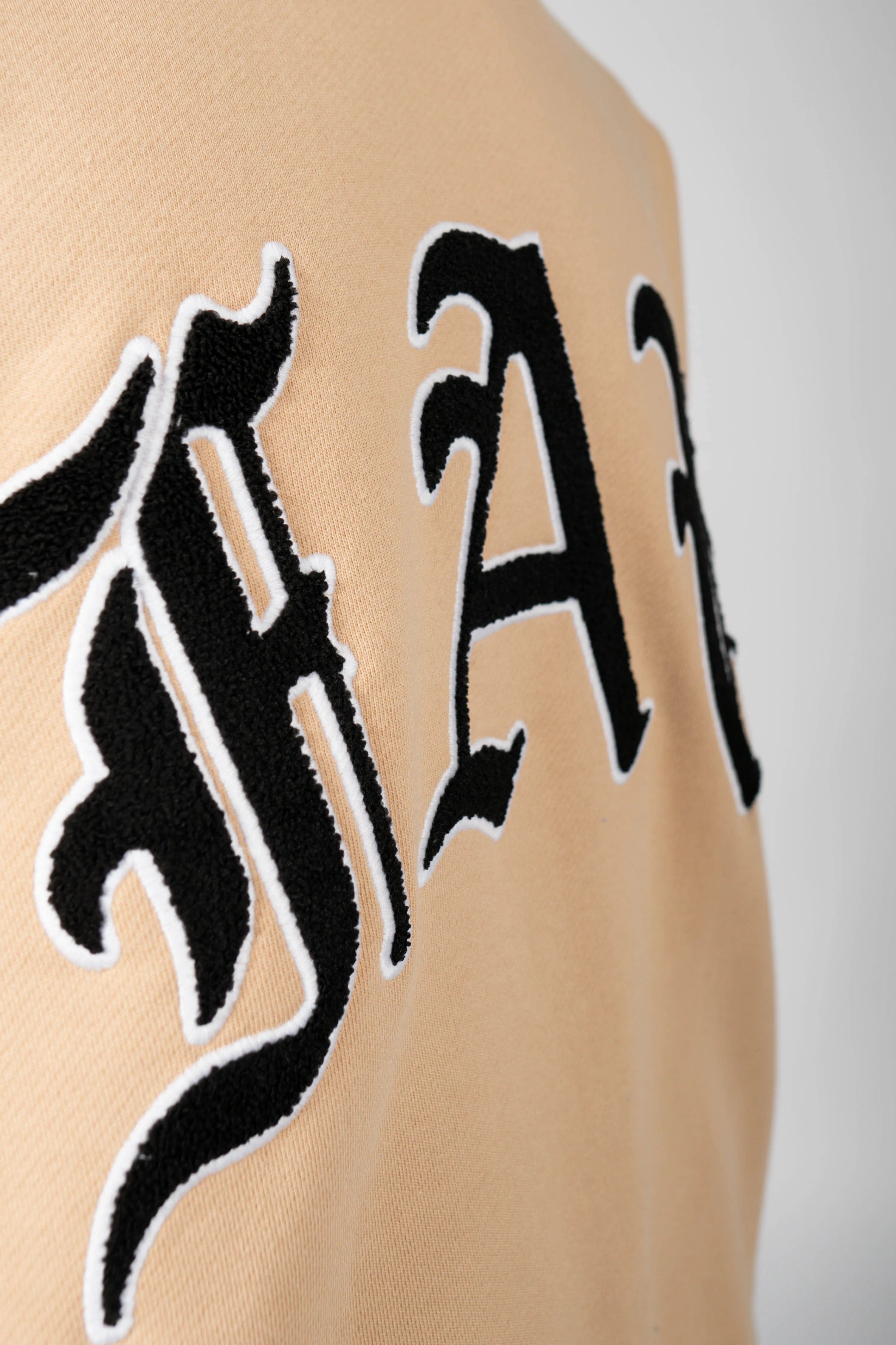 FAV FROTTEE BEIGE CREWNECK