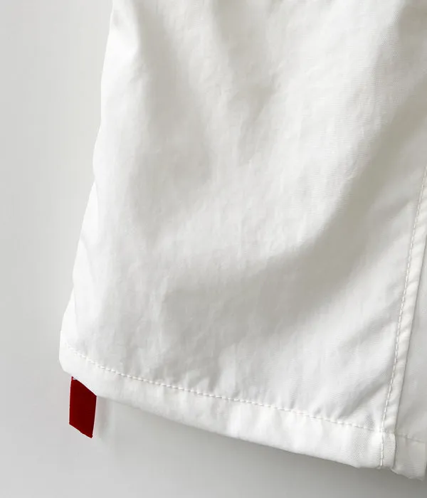 FUMIKA_UCHIDA/NYLON DOUBLE KNEE OVER PANTS(WHITE)