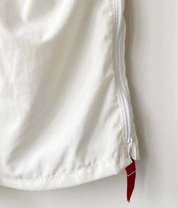 FUMIKA_UCHIDA/NYLON DOUBLE KNEE OVER PANTS(WHITE)