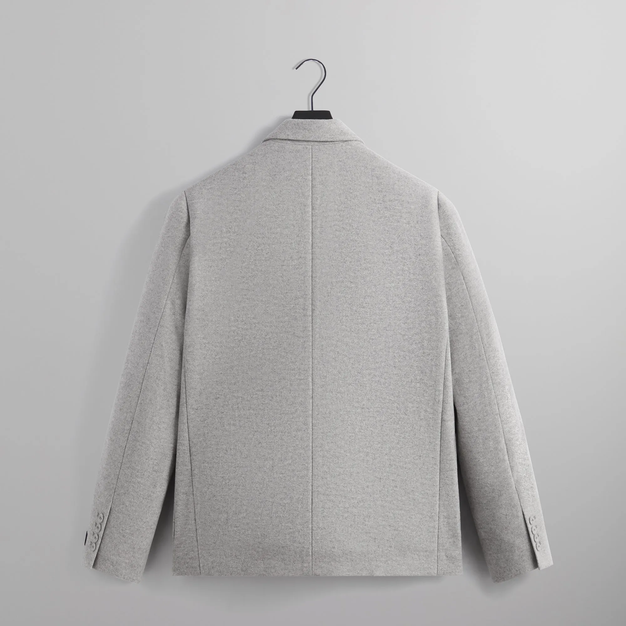 Kith Felted Jersey Julius Blazer - Heather Grey