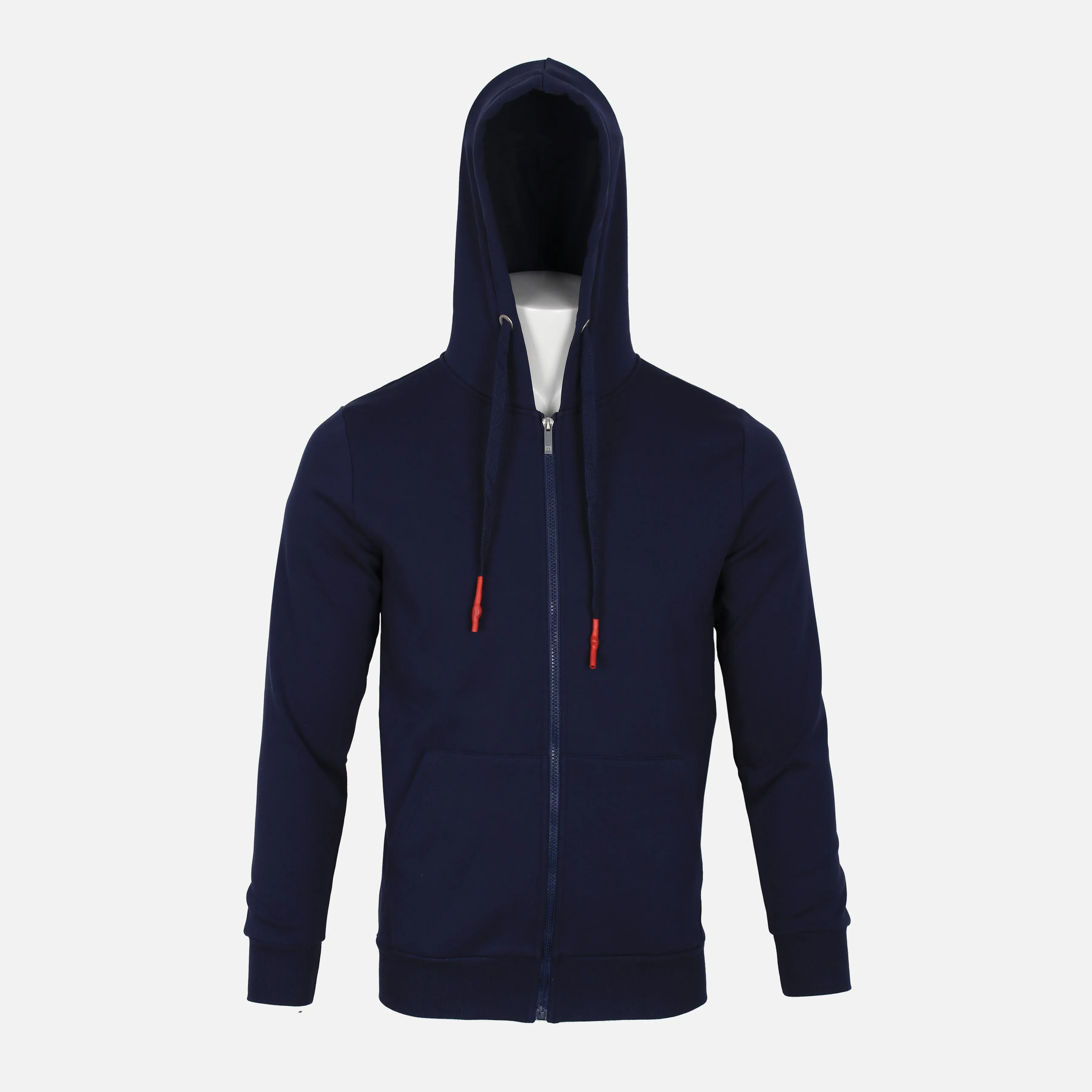 MEN REGULAR FIT CARDIGAN HOODED