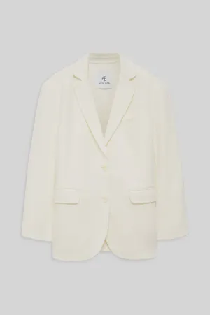 Quinn Blazer White Cashmere Blend