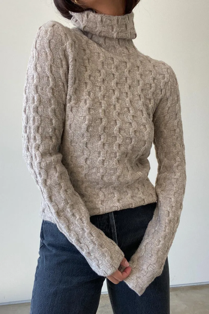 SESAME TURTLENECK TOP