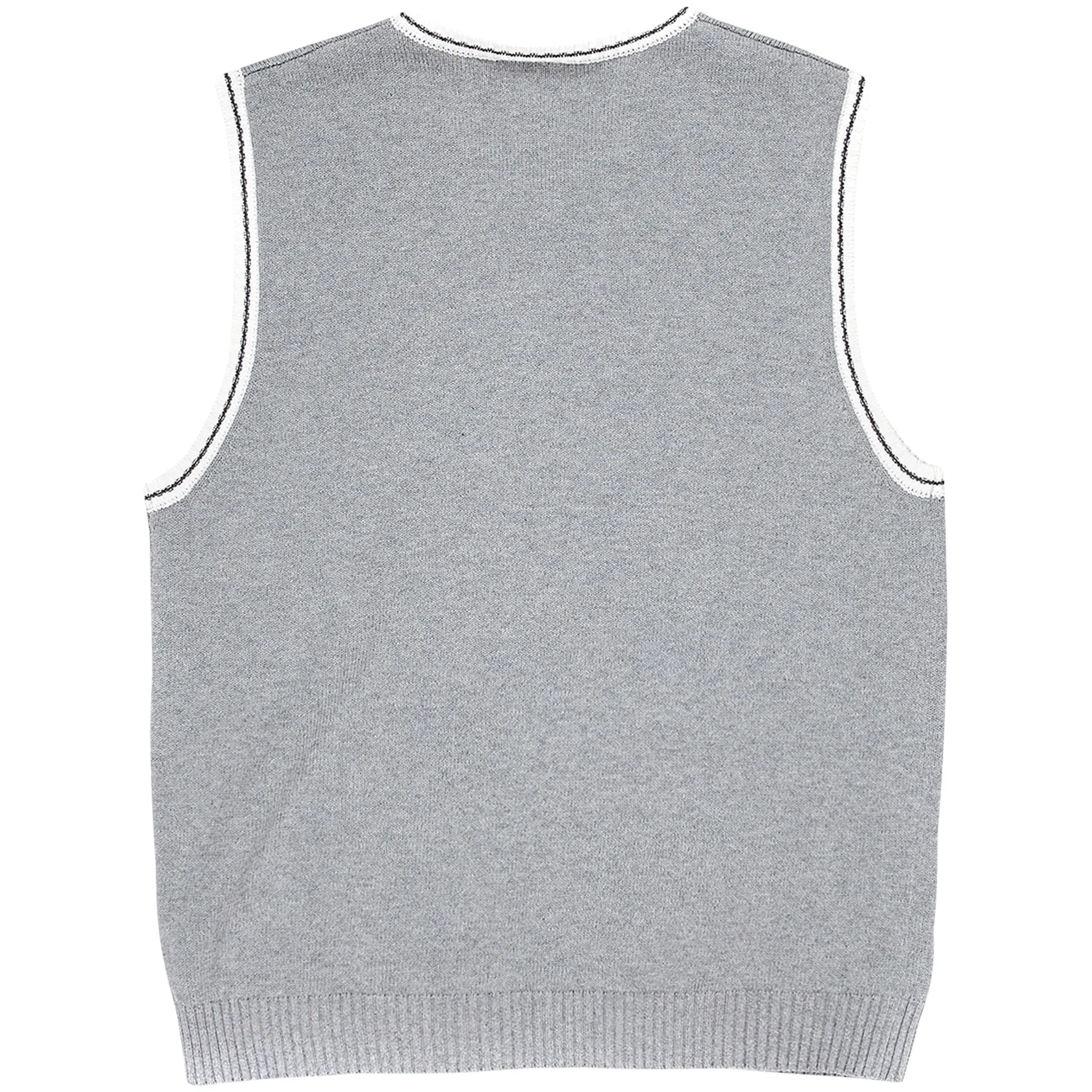 Stylish Knitted Sweater Vest for Layering